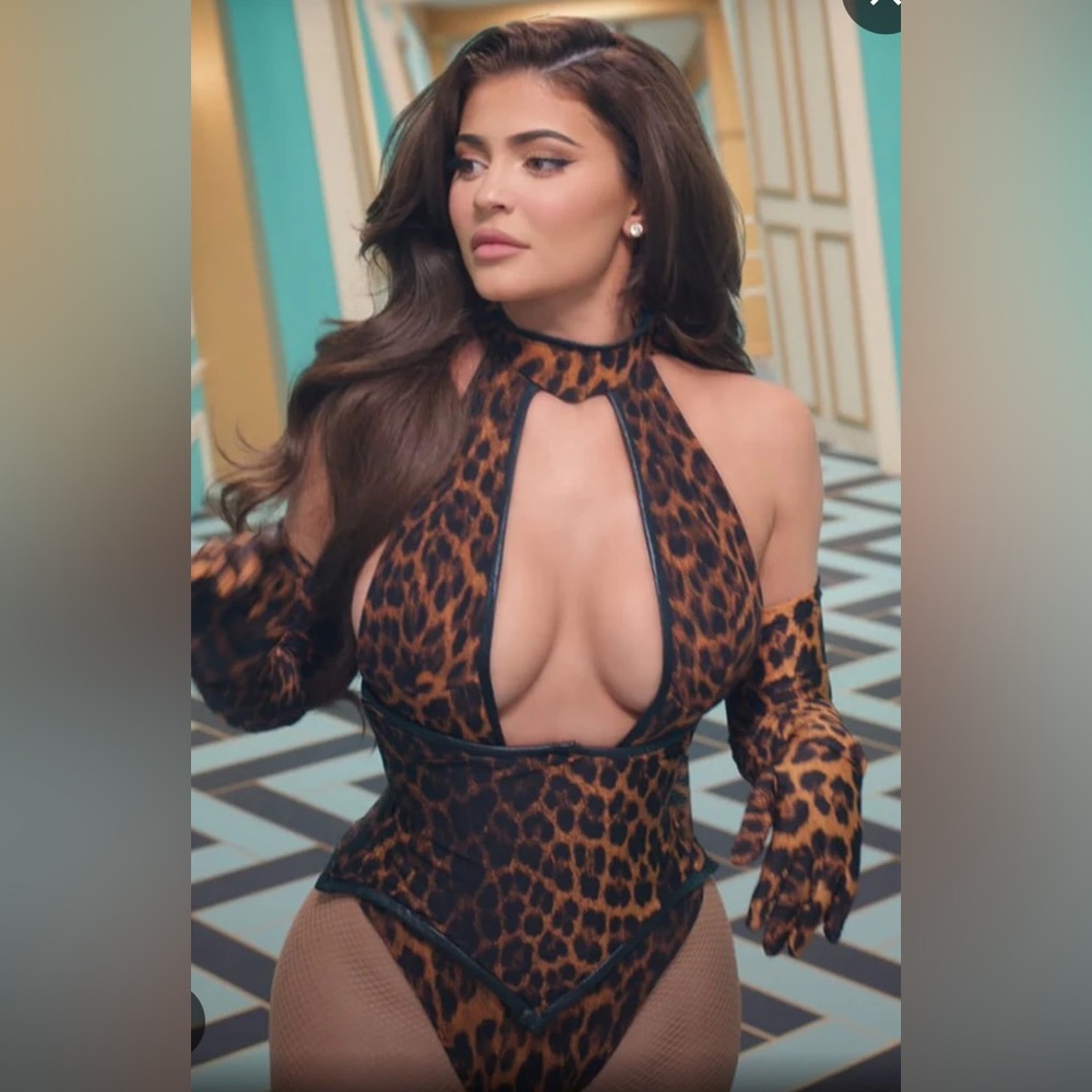 CBR Brown and Black Cut Out Fitted Bodysuit